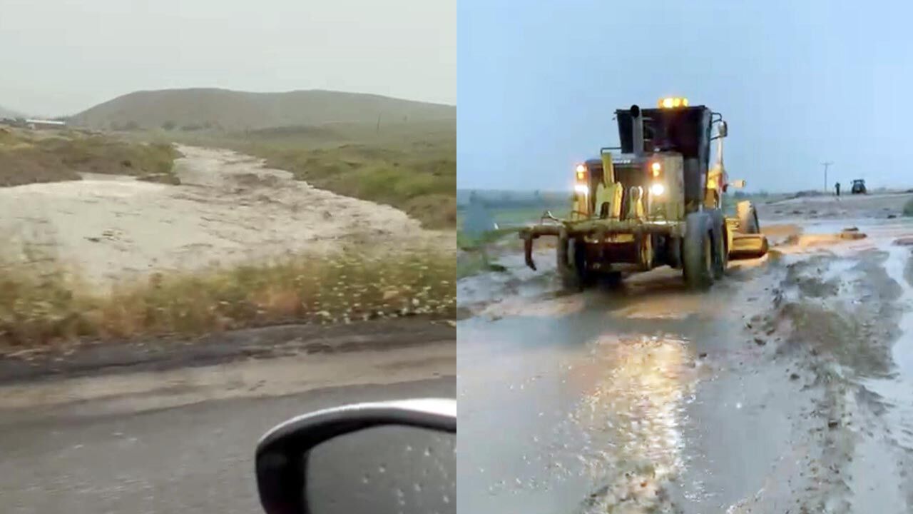 Yozgat’ın Kırşehir sınırında dolu ve sel etkili oldu: ekipler sahada, hasar tespiti başladı 2