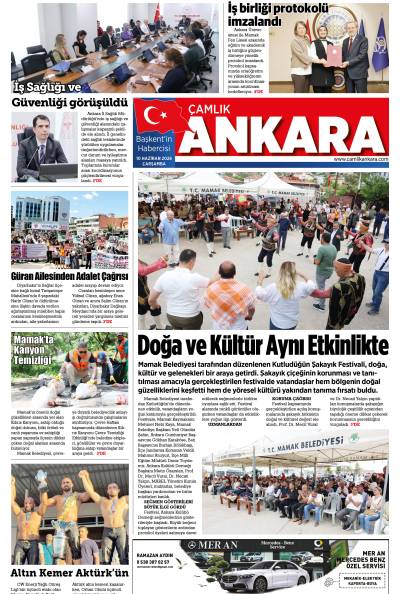Çamlık Ankara Gazetesi 10-06-2026