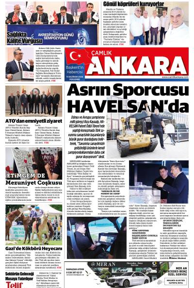 Çamlık Ankara Gazetesi 11-06-2026