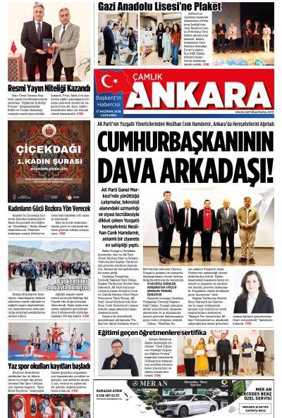 Çamlık Ankara Gazetesi 17-06-2026
