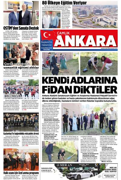 Çamlık Ankara Gazetesi 18-06-2026