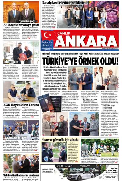Çamlık Ankara Gazetesi 22-06-2026