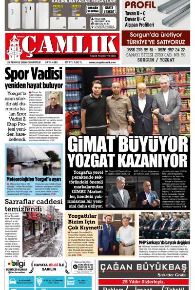 Yozgat Çamlık Gazetesi