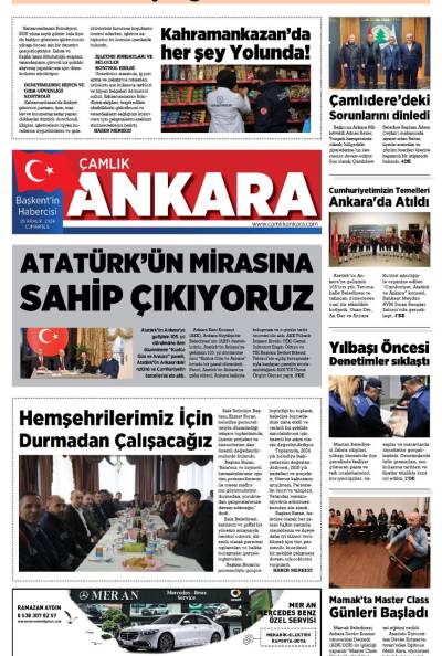 Çamlık Ankara Gazetesi 28-12-2024
