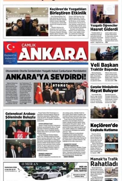 Çamlık Ankara Gazetesi 31-12-2024
