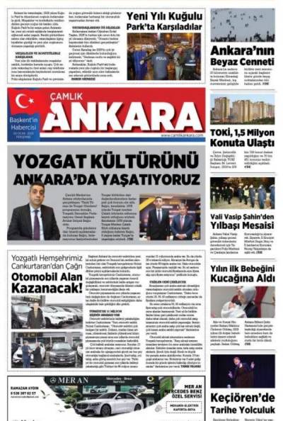 Çamlık Ankara Gazetesi 02-01-2025