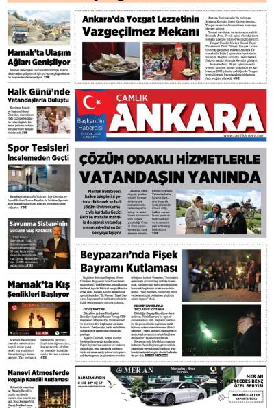 Çamlık Ankara Gazetesi 04-01-2025