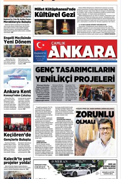 Çamlık Ankara Gazetesi 06-01-2025