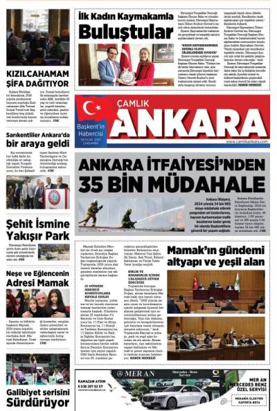 Çamlık Ankara Gazetesi 08-01-2025