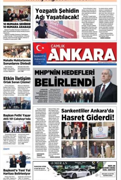Çamlık Ankara Gazetesi 14-01-2025
