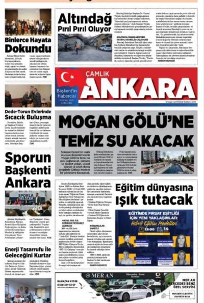 Çamlık Ankara Gazetesi 15-01-2025