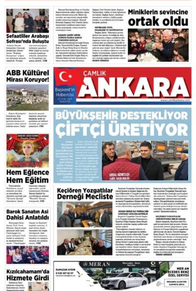 Çamlık Ankara Gazetesi 20-01-2025