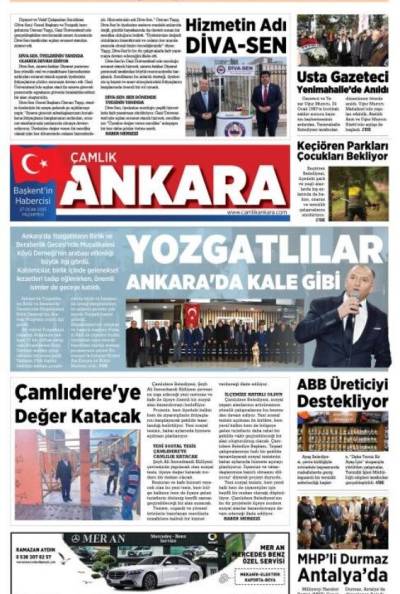 Çamlık Ankara Gazetesi 27-01-2025