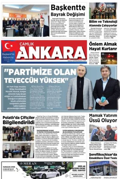 Çamlık Ankara Gazetesi 28-01-2025