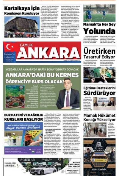 Çamlık Ankara Gazetesi 30-01-2025