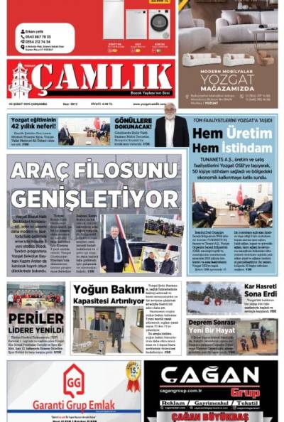 Yozgat Çamlık Gazetesi 05-02-2025