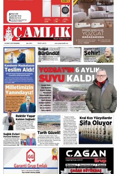 Yozgat Çamlık Gazetesi 06-02-2025