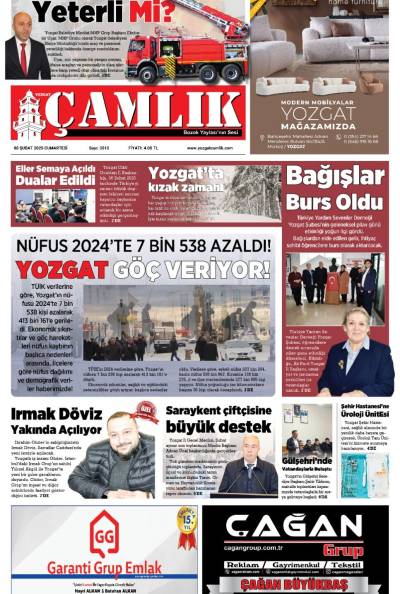Yozgat Çamlık Gazetesi 08-02-2025