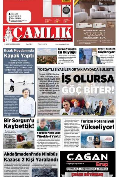 Yozgat Çamlık Gazetesi 12-02-2025