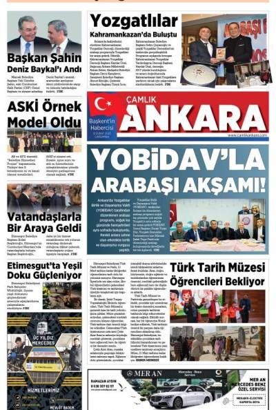 Çamlık Ankara Gazetesi 12-02-2025
