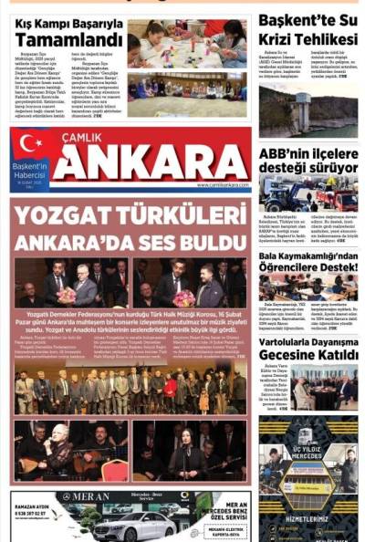 Çamlık Ankara Gazetesi 18-02-2025