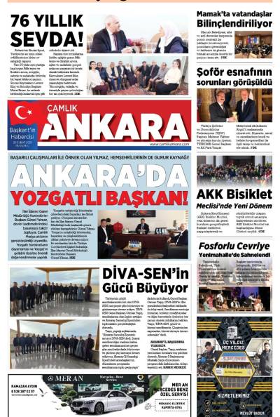 Çamlık Ankara Gazetesi 20-02-2025