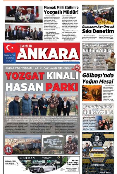 Çamlık Ankara Gazetesi 22-02-2025