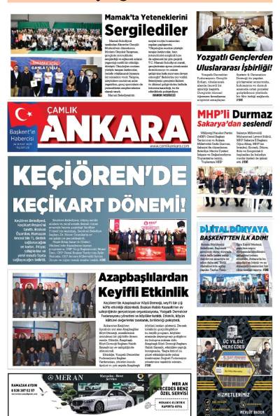 Çamlık Ankara Gazetesi 24-02-2025