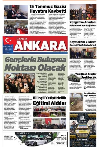 Çamlık Ankara Gazetesi 25-02-2025