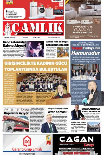 Yozgat Çamlık Gazetesi 28-02-2025