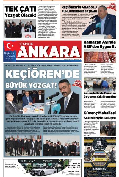 Çamlık Ankara Gazetesi 04-03-2025