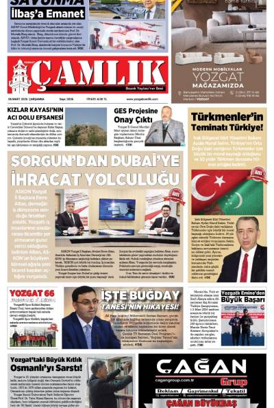 Yozgat Çamlık Gazetesi 05-03-2025