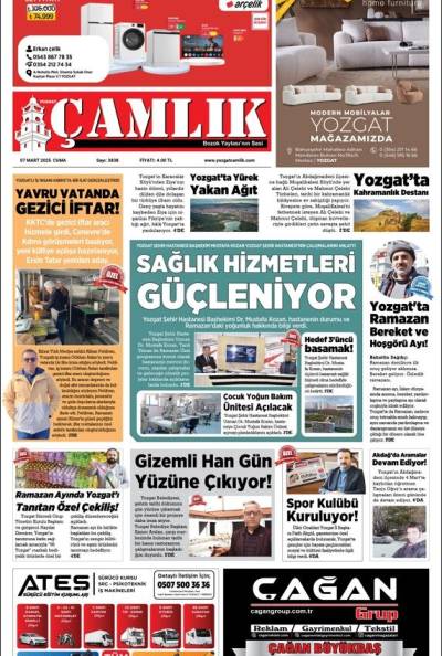 Yozgat Çamlık Gazetesi 07-03-2025