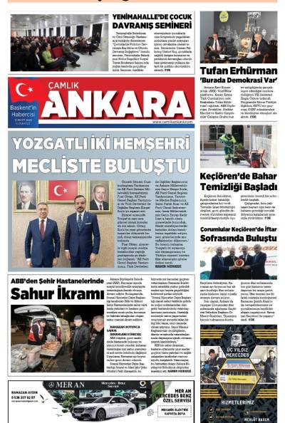 Çamlık Ankara Gazetesi 15-03-2025