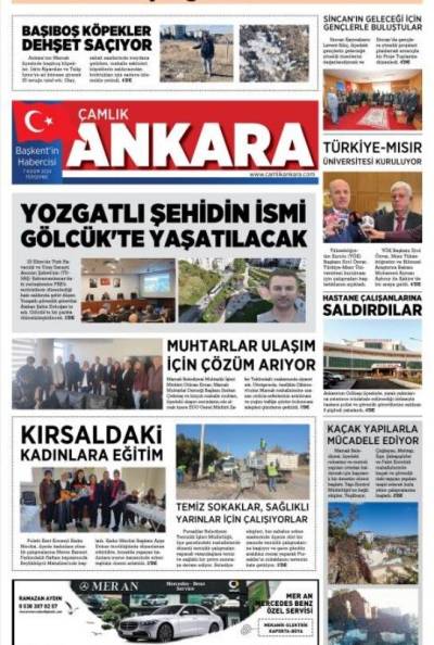 Çamlık Ankara Gazetesi 7-11-2024