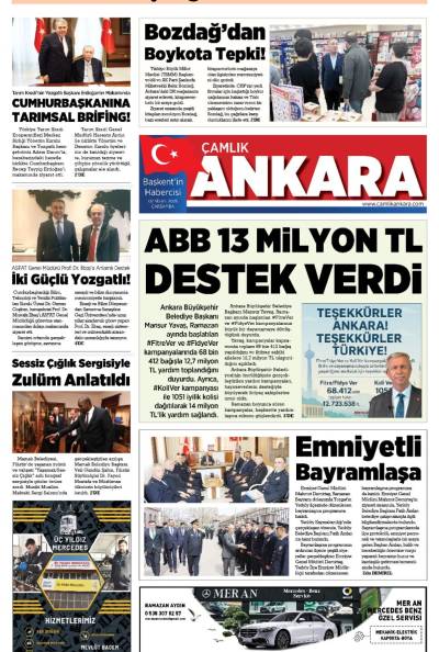 Çamlık Ankara Gazetesi 02-04-2025