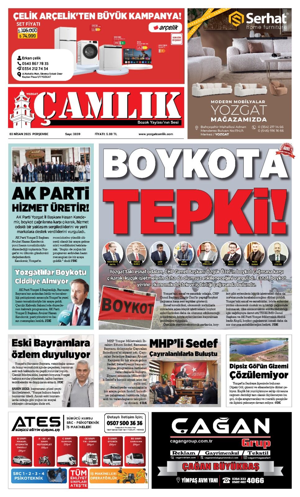 1. Sayfa