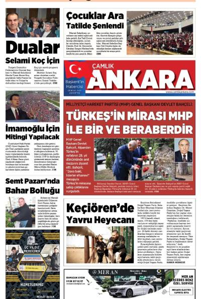 Çamlık Ankara Gazetesi 05-04-2025