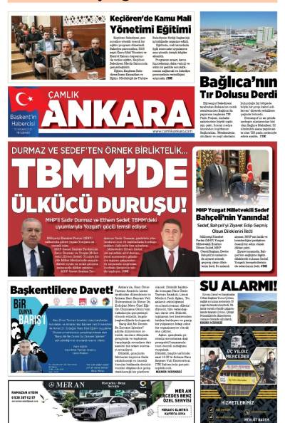 Çamlık Ankara Gazetesi 10-04-2025