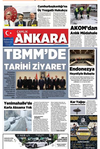 Çamlık Ankara Gazetesi 12-04-2025