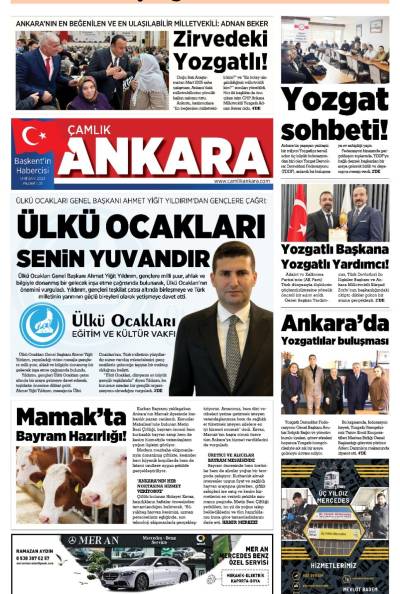 Çamlık Ankara Gazetesi 14-04-2025