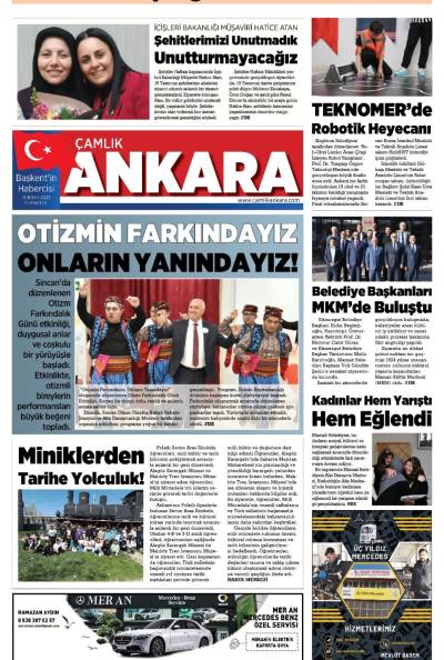 Çamlık Ankara Gazetesi 19-04-2025