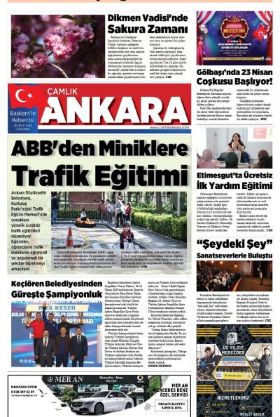 Çamlık Ankara Gazetesi 23-04-2025