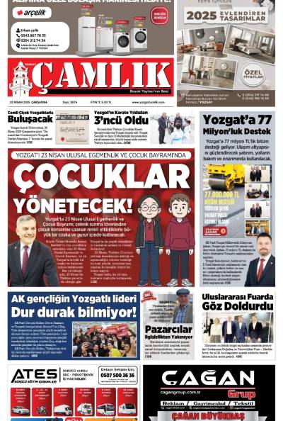 Yozgat Çamlık Gazetesi 23-04-2025