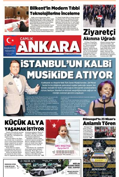 Çamlık Ankara Gazetesi 24-04-2025