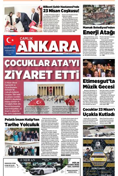 Çamlık Ankara Gazetesi 25-04-2025