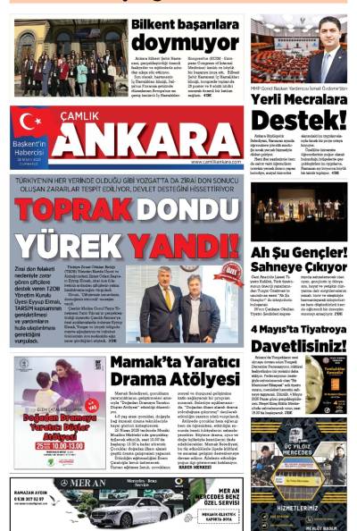 Çamlık Ankara Gazetesi 26-04-2025
