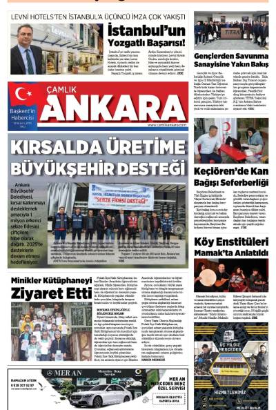 Çamlık Ankara Gazetesi 29-04-2025