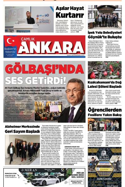 Çamlık Ankara Gazetesi 01-05-2025
