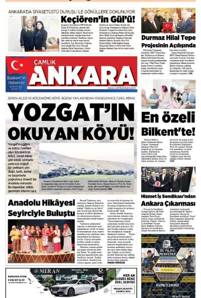 Çamlık Ankara Gazetesi 12-05-2025